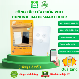Công Tắc Cửa Cuốn Hunonic Datic Smart Door Màu Trắng