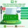 Công Tắc Cảm Ứng Ble Hunonic Datic CSL Chống Giật, Màu Trắng