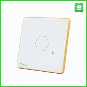Công tắc cảm ứng BLE Luxury CSL Chống giật, Hình Vuông, Màu Đen, Màu Trắng