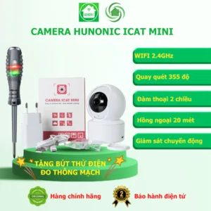 Camera Wifi Hunonic Icat mini 1080P Xoay 355 Độ